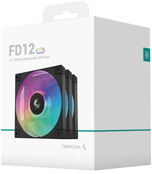 Комплект вентиляторов для корпуса Deepcool FD12 ARGB-3 IN 1 ARGB 