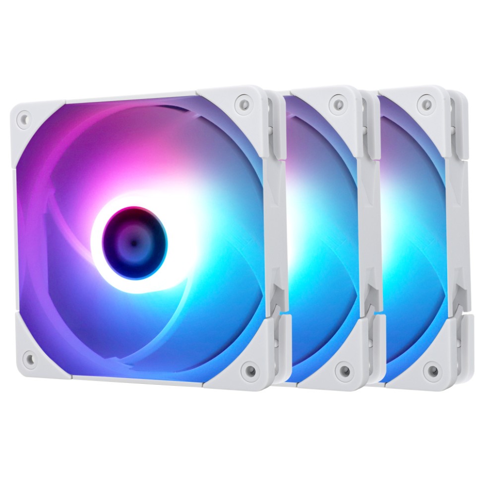 Комплект вентиляторов для корпуса Thermalright TL-C12CW-S ARGB White (TRTLC12CWS.3P)