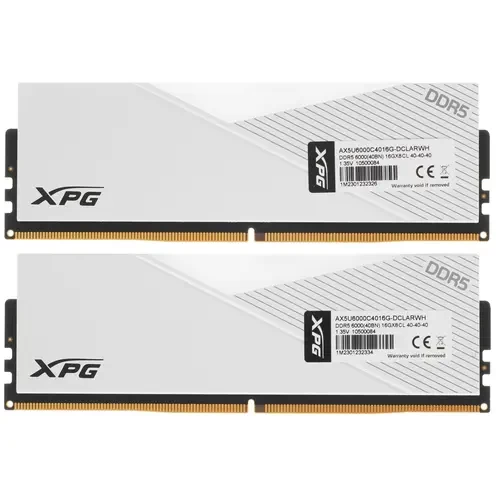 Оперативная память 32 Gb 6000 MHz ADATA XPG (AX5U6000C4016G-DCLARWH)