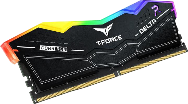 Оперативная память 32 Gb 6000 MHz Team Group T-FORCE DELTA RGB Black (FF3D532G6000HC28ADC01)