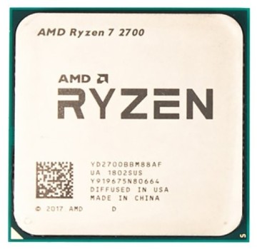 Процессор AMD Ryzen 7 2700 OEM YD2700BBM88AF