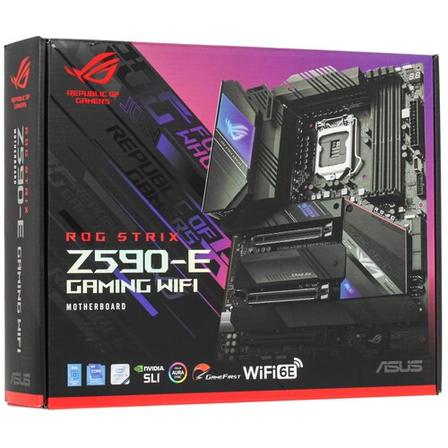 Материнская плата ASUS ROG STRIX Z590-E GAMING WIFI