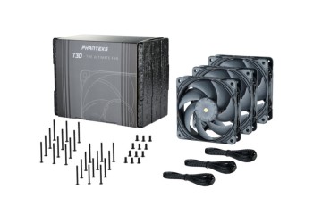 Комплект вентиляторов для корпуса PHANTEKS PH-F120T30 Black - Gray (PH-F120T30_BG_3P_RU) PWM