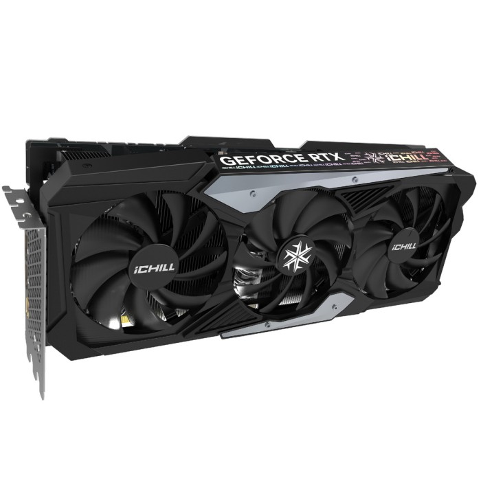 Видеокарта INNO3D (C40803-166XX-187049H) GeForce RTX 4080 16GB ICHILL X3