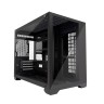 Компьютерный корпус 1STPLAYER MEGAVIEW MV6 Black (MV6-BK)