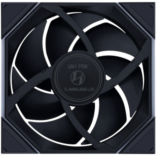 Вентилятор для корпуса Lian Li UNI FAN TL WIRELESS LCD 140 Reverse Blade 14RTLLCD1W1B Black (G99.14RTLLCD1W1B.R0)