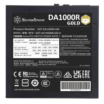 Блок питания Silverstone 1000W SST-TR1000R-GM (G540TR100R0M220) 16 Pin (PCIe 5.0 Connector Cable Details)