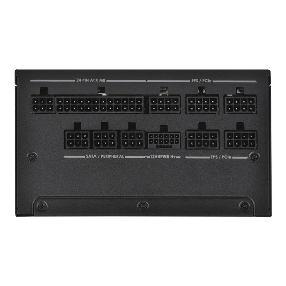 Блок питания Silverstone 1000W SST-TR1000R-GM (G540TR100R0M220) 16 Pin (PCIe 5.0 Connector Cable Details)