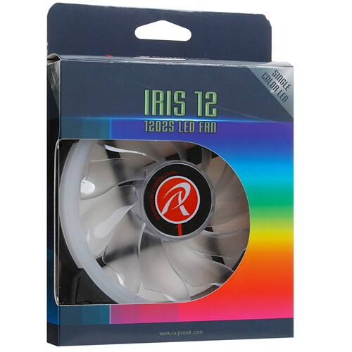 Вентилятор для корпуса RAIJINTEK IRIS 12 LED Blue 0R400041 PWM