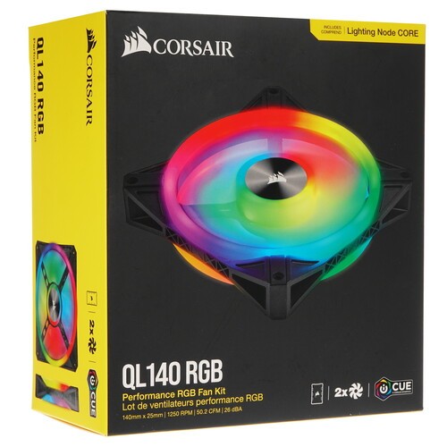 Вентилятор для корпуса Corsair iCUE QL140 RGB CO-9050100-WW