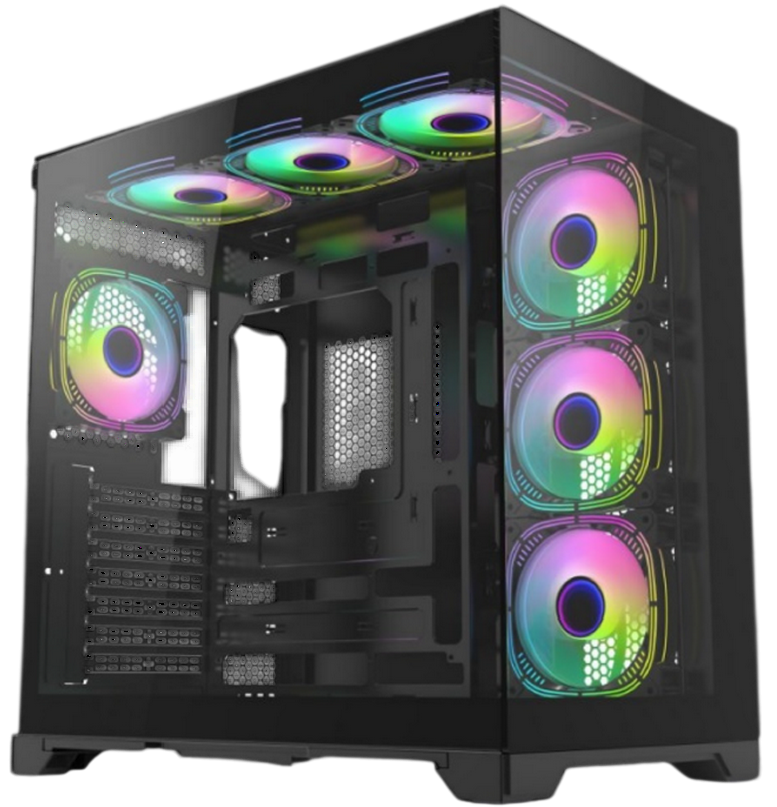 Компьютерный корпус Forza Seaview TG ARGB Black (FZ-G42A)