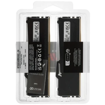 Оперативная память 64 Gb 5600 MHz Kingston FURY Beast RGB Black (KF556C40BB2AK2-64)