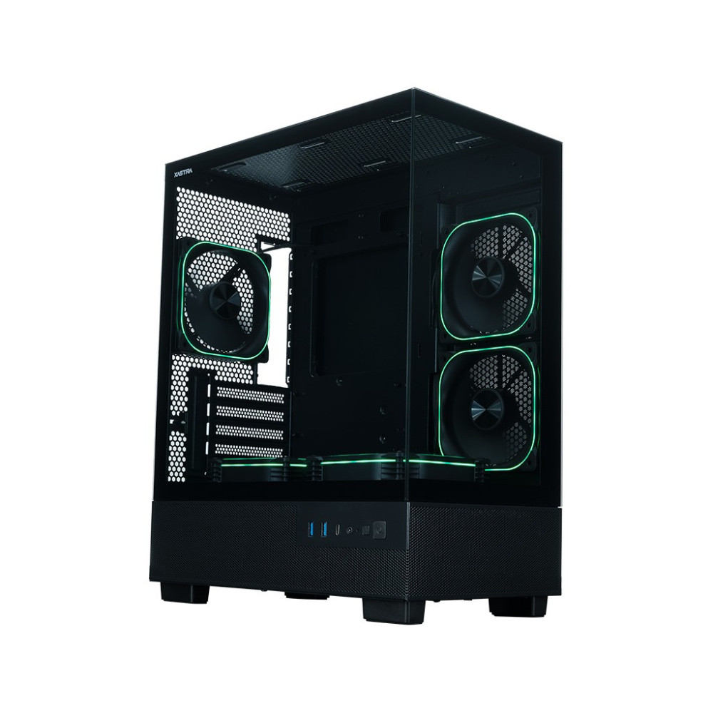 Компьютерный корпус XASTRA Q400M 5ARGB-FG-C6-UC ARGB Black (Q400M-5FG12A-C6-UC)