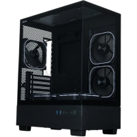 Компьютерный корпус XASTRA Q400M 5ARGB-FG-C6-UC ARGB Black (Q400M-5FG12A-C6-UC)