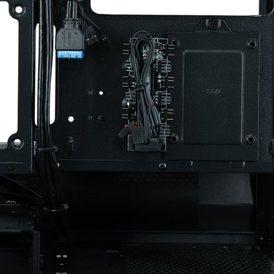 Компьютерный корпус XASTRA Q400M 5ARGB-FG-C6-UC ARGB Black (Q400M-5FG12A-C6-UC)