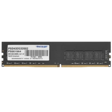 Оперативная память 32 Gb 3200 MHz PATRIOT SL (PSD432G32002)