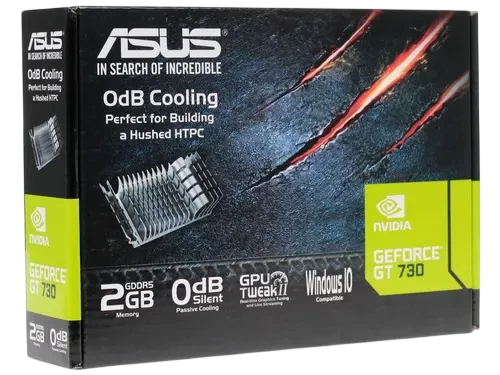 Видеокарта ASUS (GT730-SL-2GD5-BRK) GeForce GT 730 2GB LP