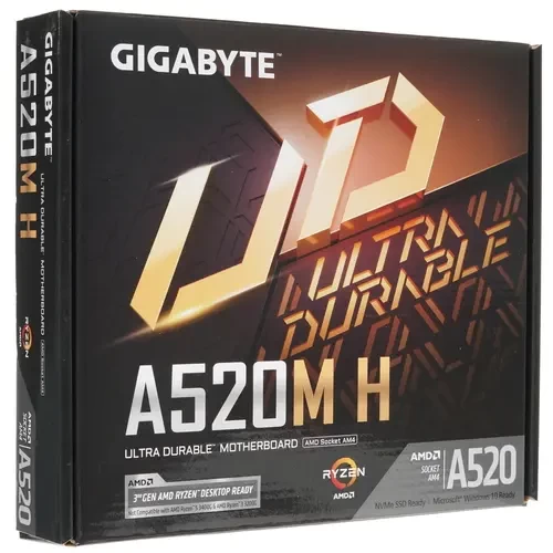 Материнская плата Gigabyte A520M H 1.2