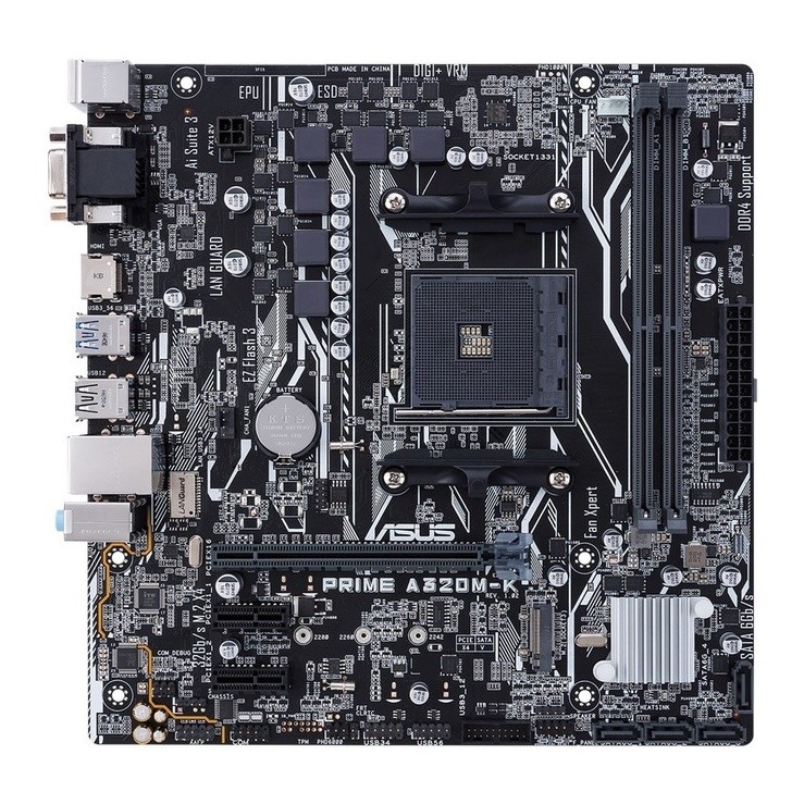 Материнская плата ASUS PRIME A320M-K/CSM 90MB0TV0-M0EAYC