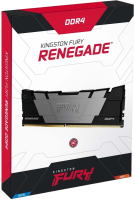 Оперативная память 8 Gb 3600 MHz Kingston FURY Renegade Black-Gray (KF436C16RB2/8)