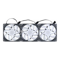 Комплект вентиляторов для корпуса PHANTEKS M25 DRGB Black (PH-F140M25_DRGB_PWM_BK01_3P_RU) PWM