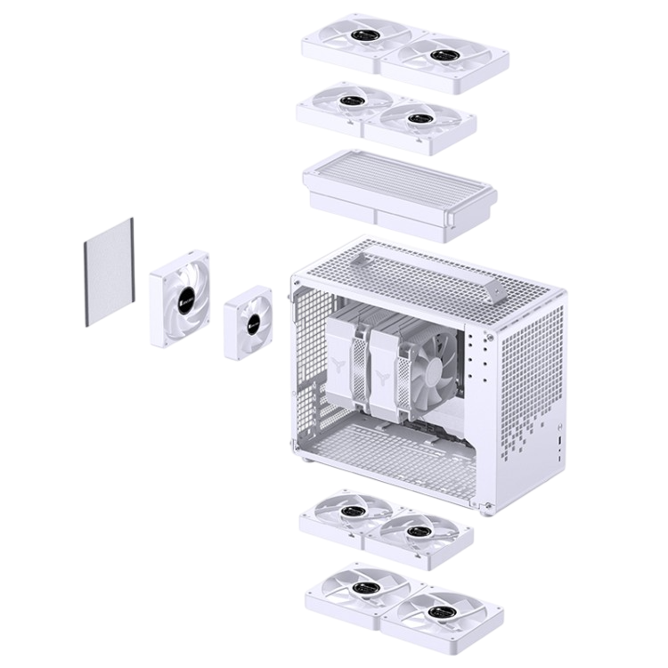 Компьютерный корпус JONSBO JONSPLUS Z20 TG (Z20 White)