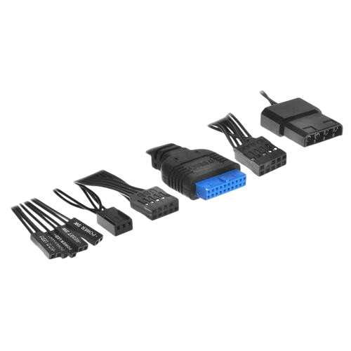 Компьютерный корпус Powercase Mistral Micro Z3W MESH LED (CMIMZW-L3)