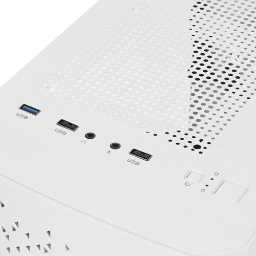 Компьютерный корпус Powercase Mistral Micro Z3W MESH LED (CMIMZW-L3)
