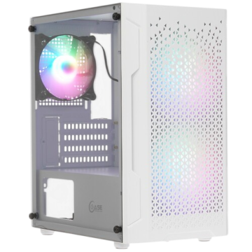 Компьютерный корпус Powercase Mistral Micro Z3W MESH LED (CMIMZW-L3)