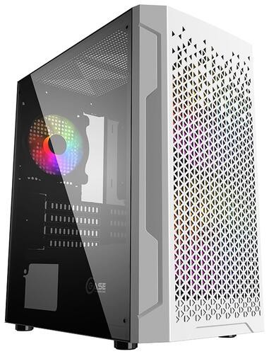 Компьютерный корпус Powercase MISTRAL Micro Z3W MESH LED CMIMZW-L3