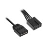 Вентилятор для корпуса ID-COOLING ZF-14025-ARGB Black