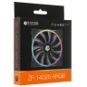Вентилятор для корпуса ID-COOLING ZF-14025-ARGB Black