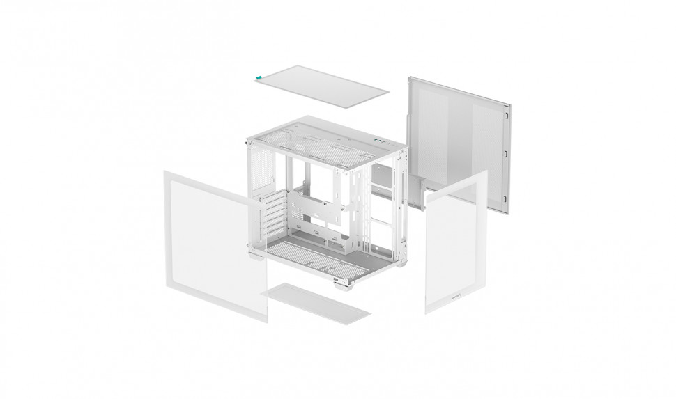 Компьютерный корпус Deepcool CG530 WH White