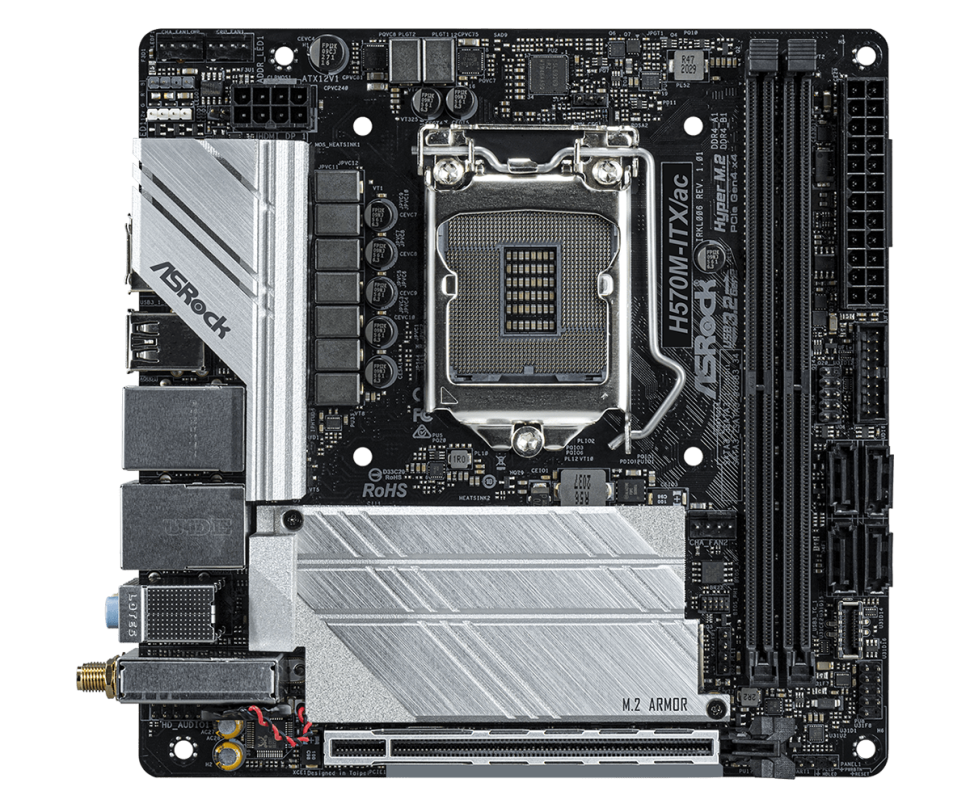 Материнская плата ASRock H570M-ITX/AC