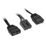 Вентилятор для корпуса JONSBO HF1215 Black ARGB PWM