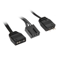 Вентилятор для корпуса JONSBO HF1215 Black ARGB PWM