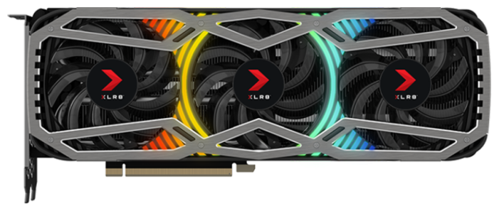 Видеокарта PNY (VCG30708TFXPPB) GeForce RTX 3070 8GB REVEL EPIC-X RGB Triple Fan Edition