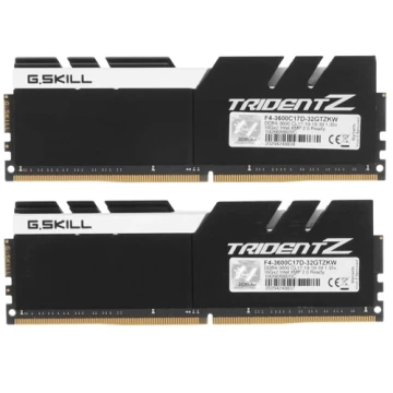 Оперативная память 32 Gb 3600 MHz G.Skill TRIDENT Z (F4-3600C17D-32GTZKW)