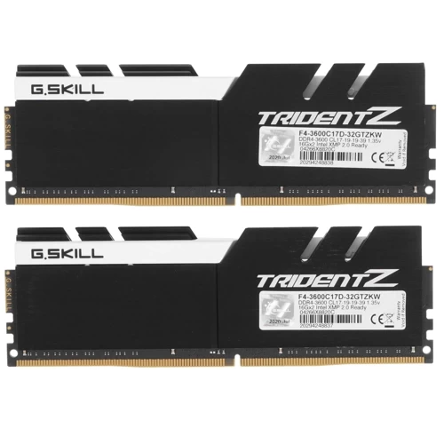 Оперативная память 32 Gb 3600 MHz G.Skill TRIDENT Z (F4-3600C17D-32GTZKW)