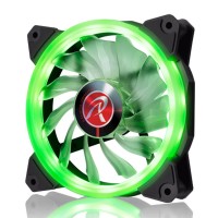 Вентилятор для корпуса RAIJINTEK IRIS 12 LED Green 0R400042 PWM