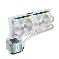 Система жидкостного охлаждения для процессора 1STPLAYER X-240 ARGB White (X-240-WH)