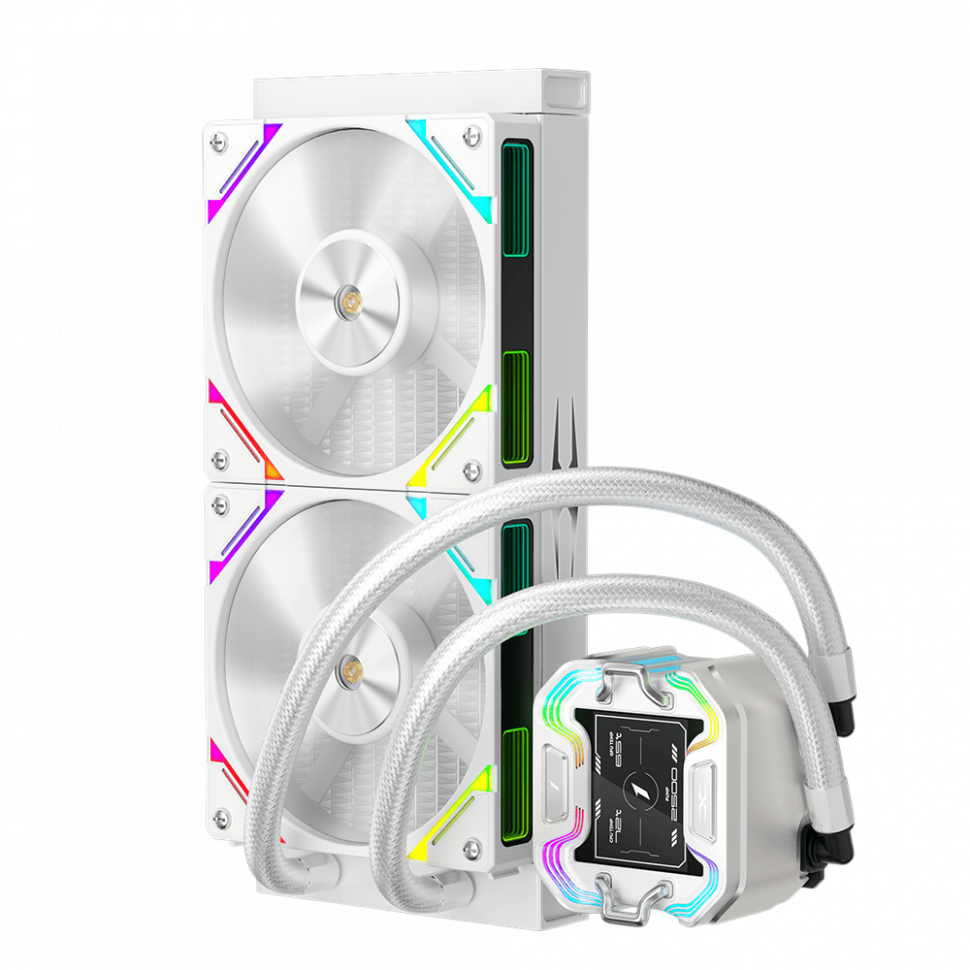 Система жидкостного охлаждения для процессора 1STPLAYER X-240 ARGB White (X-240-WH)