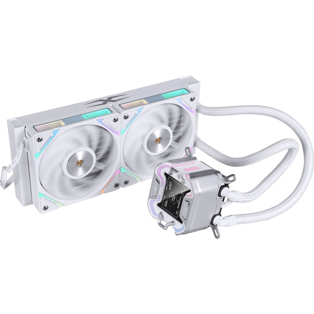 Система жидкостного охлаждения для процессора 1STPLAYER X-240 ARGB White (X-240-WH)