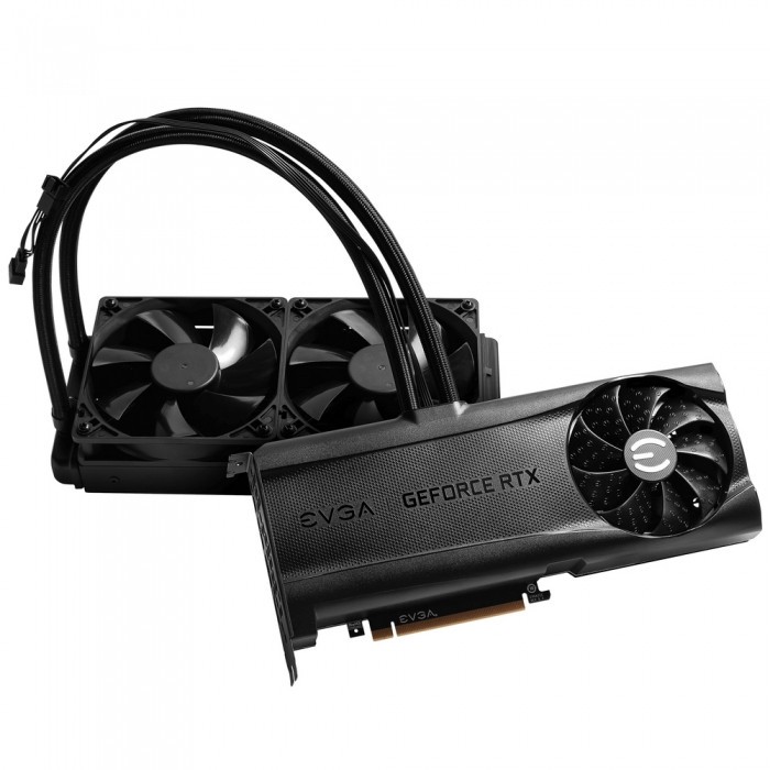 Видеокарта EVGA (10G-P5-3888-KR) GeForce RTX 3080 XC3 ULTRA HYBRID GAMING 10GB