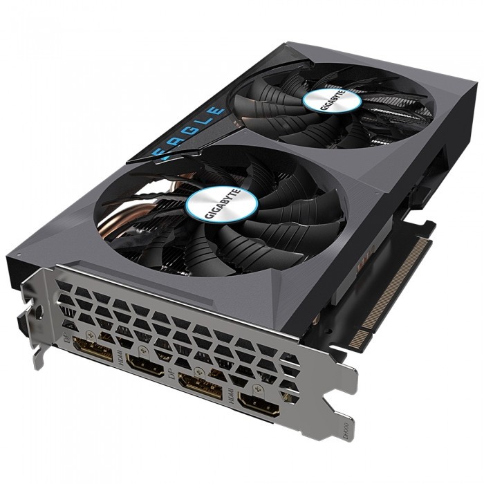 Видеокарта Gigabyte (GV-N306TEAGLE-8GD) GeForce RTX 3060 Ti 8GB EAGLE (rev. 2.0) LHR