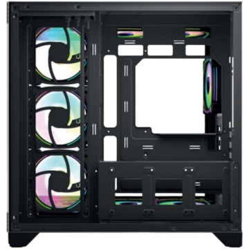 Компьютерный корпус Forza Seaview Curved TG ARGB Black (FZ-G42B)