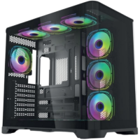 Компьютерный корпус Forza Seaview Curved TG ARGB Black (FZ-G42B)