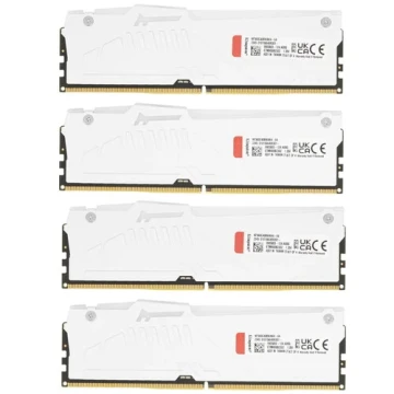 Оперативная память 64 Gb 6000 MHz Kingston FURY Beast RGB White (KF560C40BWAK4-64)