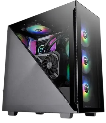 Компьютерный корпус Thermaltake DIVIDER 300 TG ARGB Black (CA-1S2-00M1WN-01)