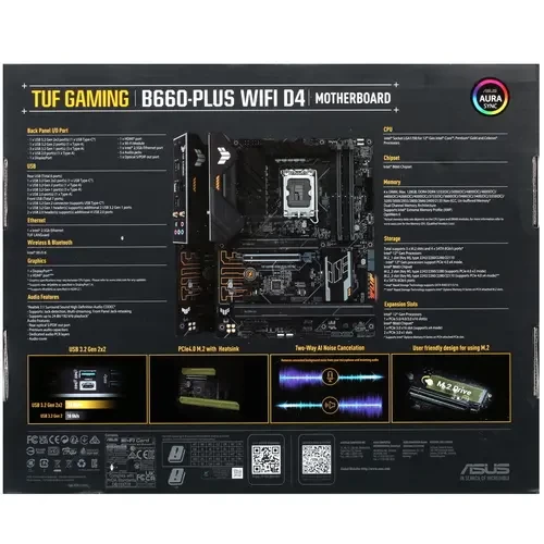 Материнская плата ASUS TUF GAMING B660-PLUS WIFI D4 90MB1920-M0EAY0